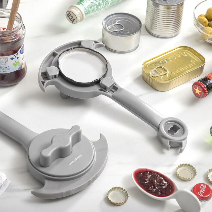 Abrebotes Regulable Multifunción de Tarros, Latas y Botellas Tapof InnovaGoods Abrebotes Regulable Multifunción de Tarros, Latas y Botellas Tapof InnovaGoods