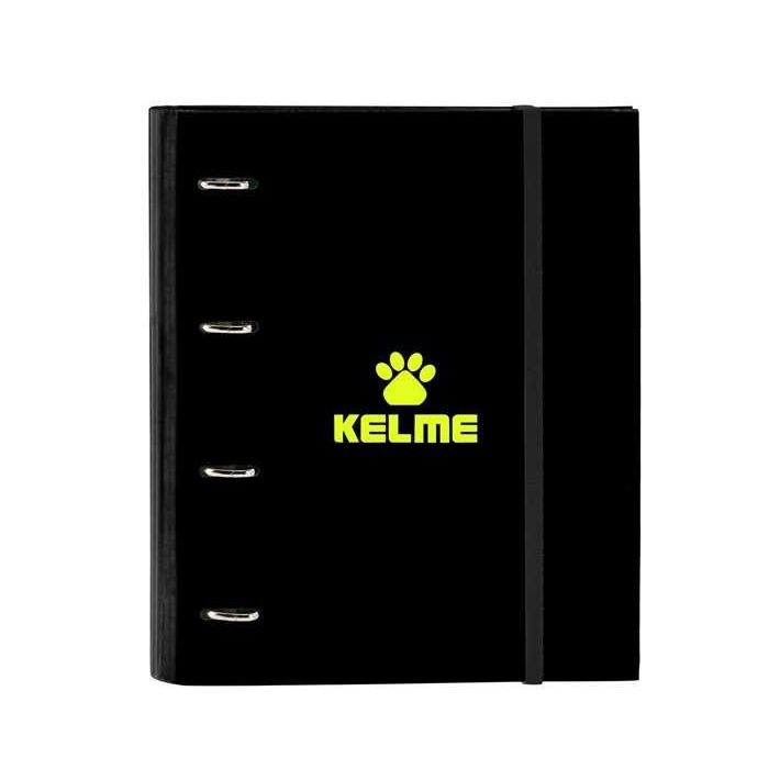 Carpeta de anillas Kelme Jungle Negro Gris Lima (27 x 32 x 3.5 cm) Carpeta de anillas Kelme Jungle Negro Gris Lima (27 x 32 x 3.5 cm)