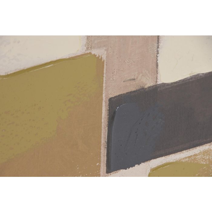 DKD Home Decor Cuadro Moderno Beige Marron 4 x 120 x 90 cm (2 Unidades)