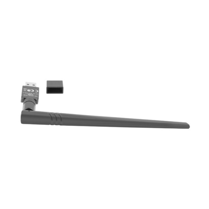 Lanberg Adaptador USB Wifi 300 Mbit/s, Conexión Inalámbrica, Compatible con Windows, Mac, Linux