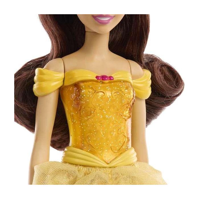Mattel Muñeca Princesa Bella Disney Articulada 29cm 3