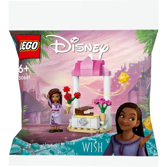 LEGO 30661 Disney Princess Asha's Welcome Stand Polybag Juego de Construcción Multicolor Plástico 46 Piezas Edad 6+ 0 LEGO 30661 Disney Princess Asha's Welcome Stand Polybag Juego de Construcción Multicolor Plástico 46 Piezas Edad 6+ 0