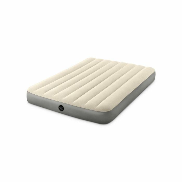 Intex Colchón de Aire Queen Single Beam Dura High Fiber-Tech 191x137x25 cm con Válvula 2en1 1 Intex Colchón de Aire Queen Single Beam Dura High Fiber-Tech 191x137x25 cm con Válvula 2en1 1
