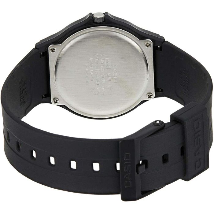 Reloj Unisex Casio MW-59-1B Negro (Ø 36 mm) 2 Reloj Unisex Casio MW-59-1B Negro (Ø 36 mm) 2