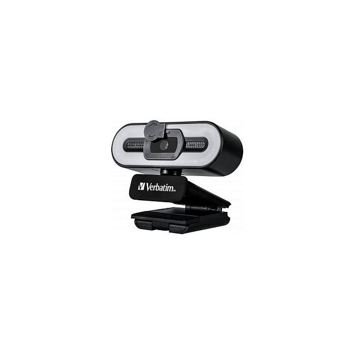 Verbatim AWC-02 Webcam Full 1080p HD 30fps USB 2.0 95x56x70mm 118.6g