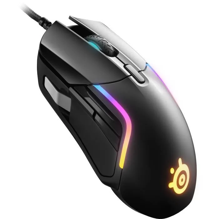 Steelseries Ratón para Juegos Rival 5, Mouse Ergonómico 9 Botones, Sensor Óptico TrueMove A, Diseñado para Battle Royale, FPS, MOBA y MMO 0 Steelseries Ratón para Juegos Rival 5, Mouse Ergonómico 9 Botones, Sensor Óptico TrueMove A, Diseñado para Battle Royale, FPS, MOBA y MMO 0
