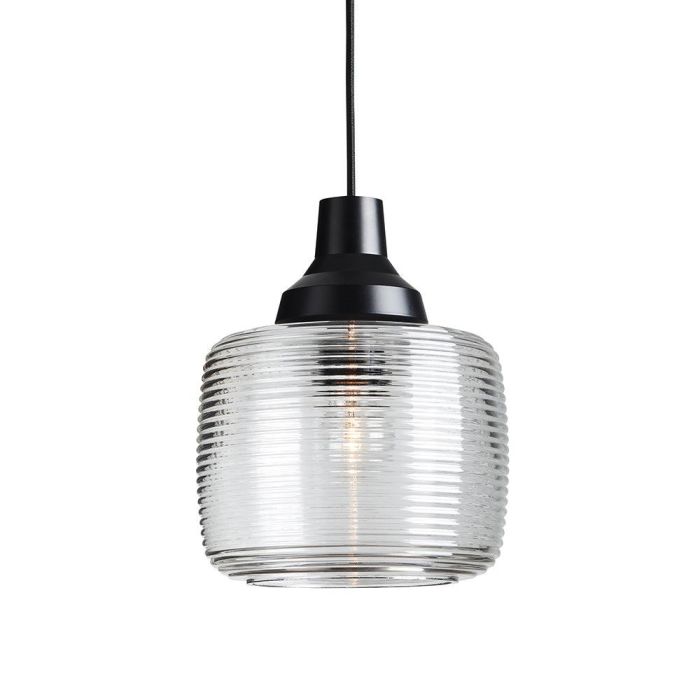 Lámpara Colgante "New Wave Stripe Clear" E27 Sin Bombilla