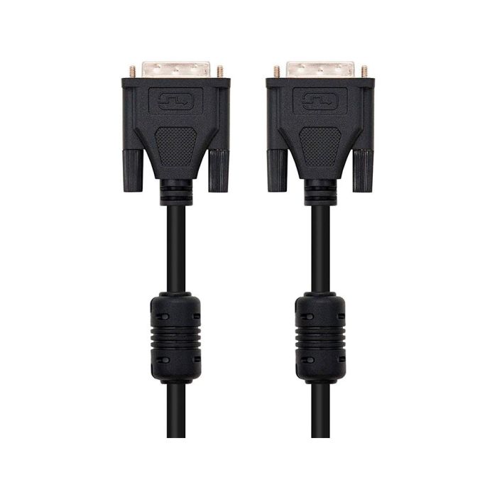 Cable Dvi Nanocable Dual Link 24+1-M-M Color Negro Longitud 3 M 3