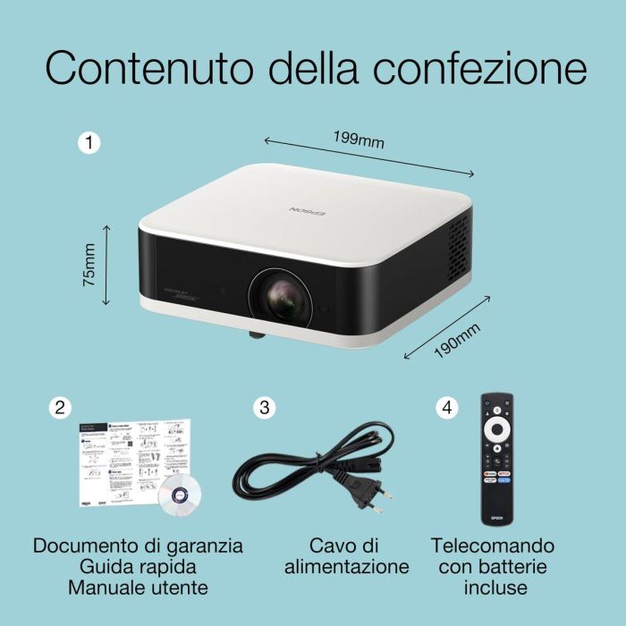 Proyector Epson V11HB72040 1920 x 1080 px 8