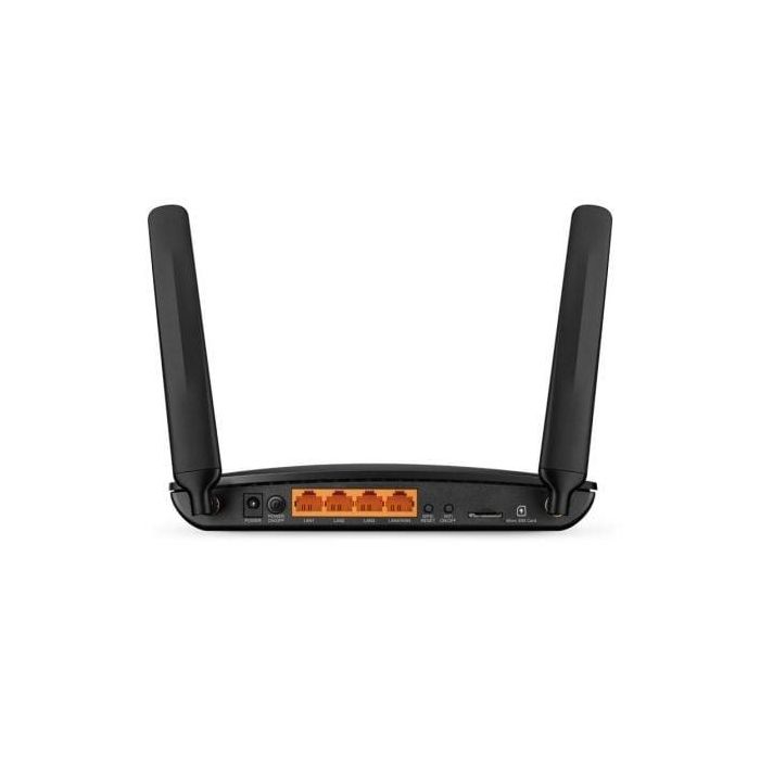 TP-LINK TL-MR6400 router inalámbrico Banda única (2,4 GHz) Ethernet rápido 3G 4G Negro 2 TP-LINK TL-MR6400 router inalámbrico Banda única (2,4 GHz) Ethernet rápido 3G 4G Negro 2