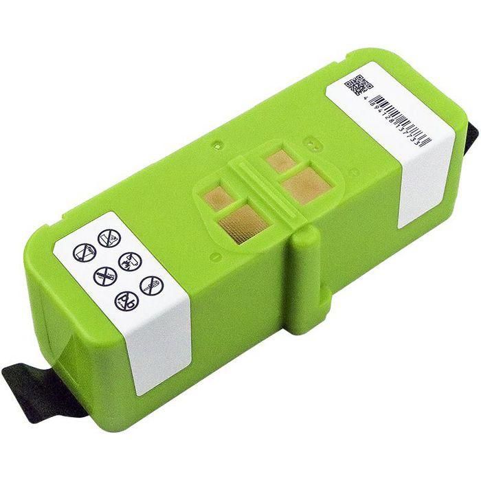 CoreParts Battery for iRobot Vacuum 57.6Wh 14.4V Li-ion 4000mAh Green, Roomba 614, 615, 640, 652, 665, 670, 671, 675, 677, 680, 681, 685, 690 CoreParts Battery for iRobot Vacuum 57.6Wh 14.4V Li-ion 4000mAh Green, Roomba 614, 615, 640, 652, 665, 670, 671, 675, 677, 680, 681, 685, 690