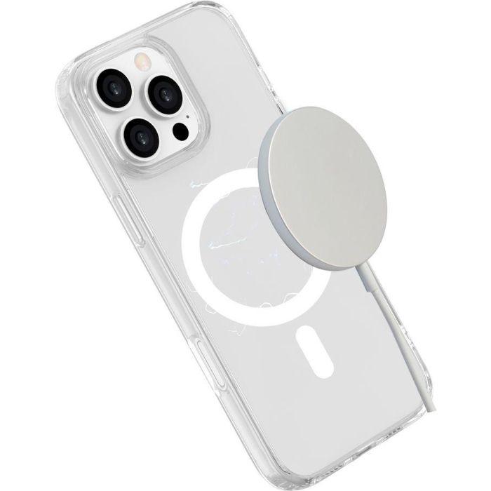 eSTUFF INFINITE OSLO Funda Híbrida Magnética Transparente para iPhone 16 Pro Max - 86% Plástico Reciclado 3
