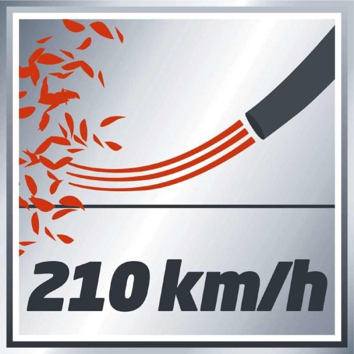 Einhell Soplador Inalámbrico de Litio 18V sin Batería ni Cargador, 210 km/h, Ergonómico, Ligero 5