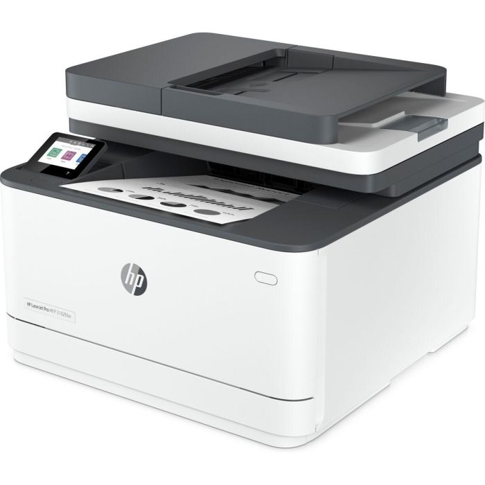 HP LaserJet Pro 3102fdw - Impresora Multifunción Láser Monocromo - 33 ppm - Wifi, Dúplex, Fax, Escáner Color