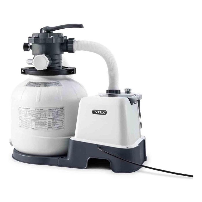 Intex 26676 Sistema de Filtración y Tratamiento de Sal 2 en 1 - Filtro de Arena 6m³/h para Piscinas hasta 32m³ 5