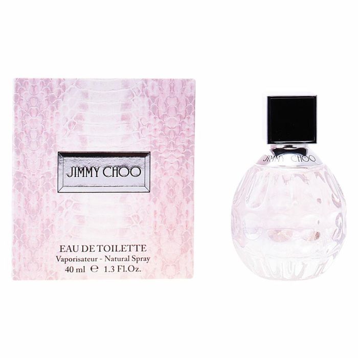 Jimmy Choo Eau de Toilette Vaporizador para Mujer 40 ml – Fragancia Floral Frutal. Notas de Pera, Rosa Taif, Orquídea y Cedro. 1