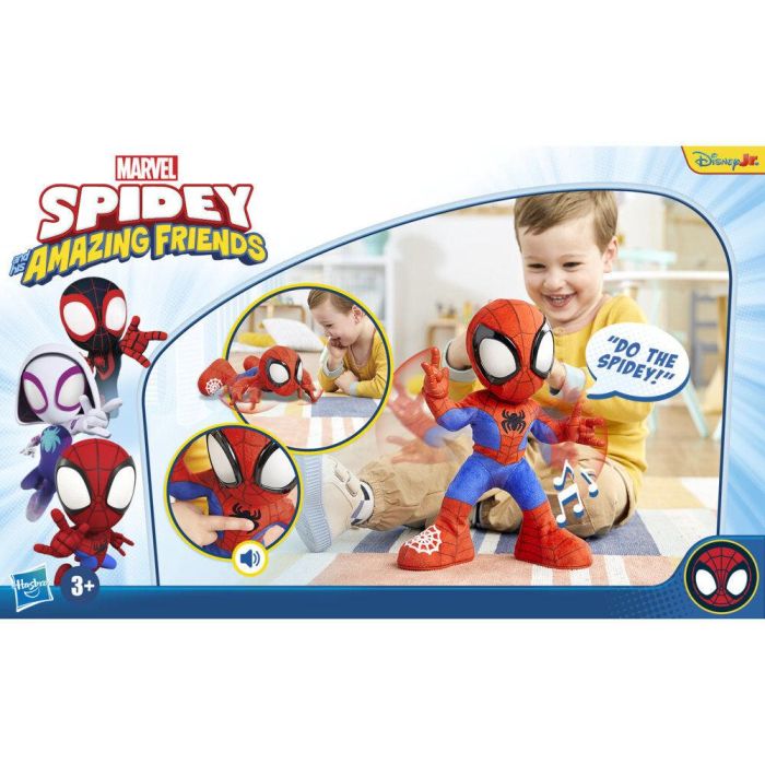 Hasbro F6722 Figura Electrónica Spidey Marvel: Canta, Baila, Gatea. Con Sonidos, Frases y 2 Canciones. Idiomas Español, Inglés y Más +3 años 9 Hasbro F6722 Figura Electrónica Spidey Marvel: Canta, Baila, Gatea. Con Sonidos, Frases y 2 Canciones. Idiomas Español, Inglés y Más +3 años 9