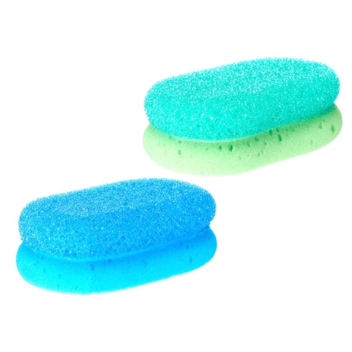 Esponja Masajeante Doble Capa Surtidos Colores Berilo 14X5CM (14 Unidades) 1 Esponja Masajeante Doble Capa Surtidos Colores Berilo 14X5CM (14 Unidades) 1