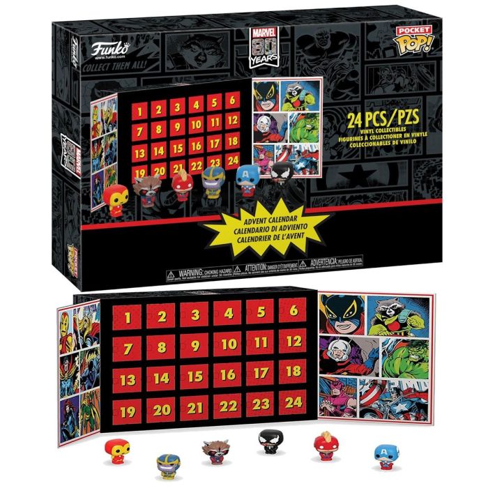 Funko Calendario Adviento Marvel 42752 - Edición Limitada con 24 Sorpresas Funko Pop 2