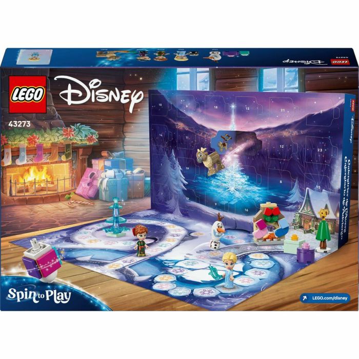 Lego Calendario de Adviento 2025 de Disney Frozen 43273 - Juguetes para Niños de 5 Años 1