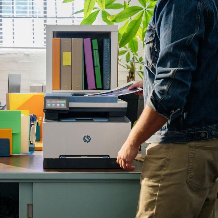 HP Impresora Multifunción Láser Color LaserJet Pro 3302sdw Impresión, Escaneo y Copia Profesional 25