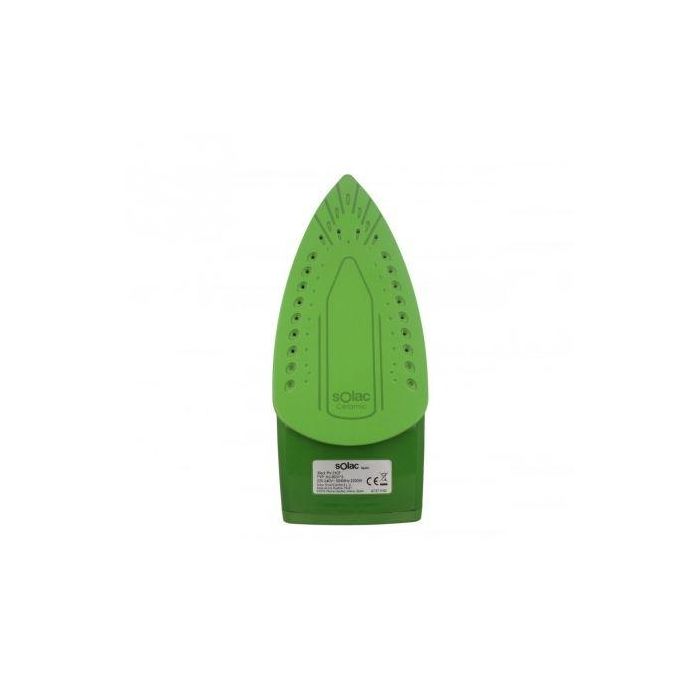 PLANCHA DE VAPOR SOLAC PV2107 VERDE - 2400W - VAPOR CONTINUO 30G/MIN - VAPOR VERTICAL - SUELA CERAMICA - DOBLE SISTEMA ANTICAL 2 PLANCHA DE VAPOR SOLAC PV2107 VERDE - 2400W - VAPOR CONTINUO 30G/MIN - VAPOR VERTICAL - SUELA CERAMICA - DOBLE SISTEMA ANTICAL 2