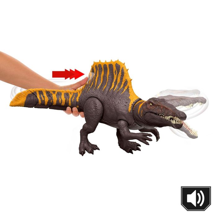 Mattel Jgb56 Figura de Acción Dinosaurio Spinosaurus Jurassic World para Niños +4 Años 3 Mattel Jgb56 Figura de Acción Dinosaurio Spinosaurus Jurassic World para Niños +4 Años 3