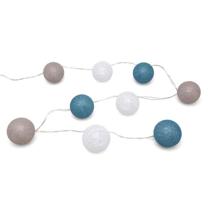 KioKids Guirnalda de Luz LED Azul 1,5m, con 9 Bolas de Colores, Funciona a Pilas. Perfecta para Dormitorio o Habitación Infantil Bebé 3 KioKids Guirnalda de Luz LED Azul 1,5m, con 9 Bolas de Colores, Funciona a Pilas. Perfecta para Dormitorio o Habitación Infantil Bebé 3