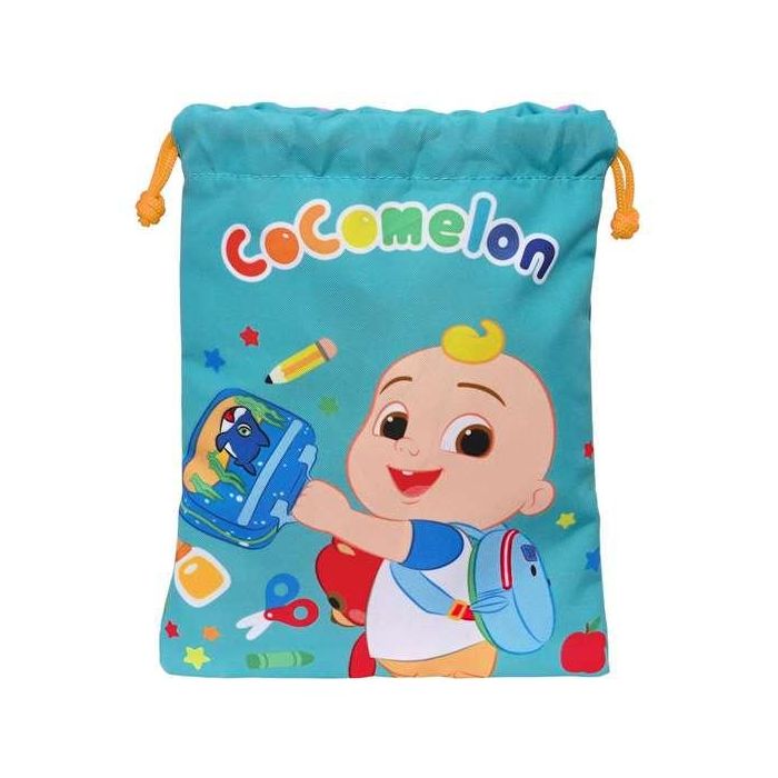 Bolsito de Merienda CoComelon Back to class Azul PVC