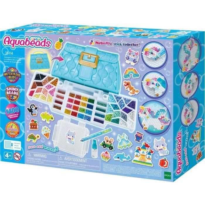 Aquabeads AQU5054131351147 Kit creativo con 1400 cuentas para niños a partir de 4 años 2