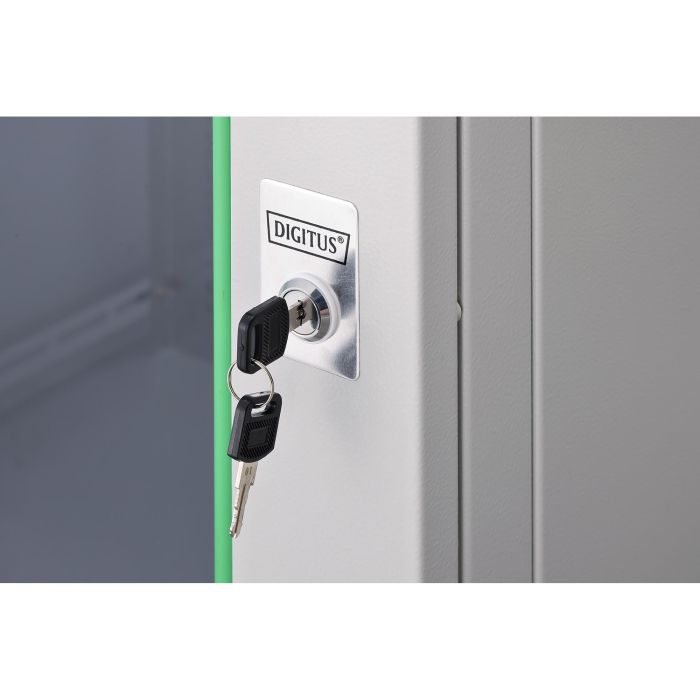 DIGITUS Netzwerkschrank Dynamic 16HE 816,20x600x600mm grau 8