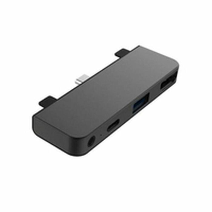 HYPER HD319E-GRAY Base Replicador de Puertos USB-C 3.2 Gen 1 para Portátil con HDMI, USB-A, Audio 3.5mm, PD 60W, Gris 8 HYPER HD319E-GRAY Base Replicador de Puertos USB-C 3.2 Gen 1 para Portátil con HDMI, USB-A, Audio 3.5mm, PD 60W, Gris 8