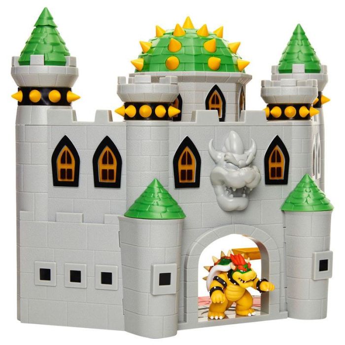 JAKKS PACIFIC Playset Castillo Bowser Deluxe Mario Bros Juguete 50 cm 5