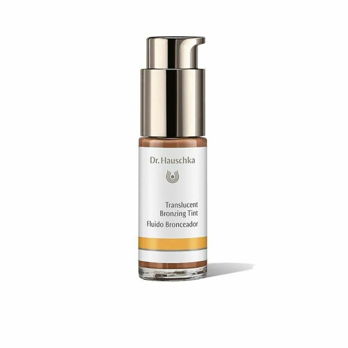 Dr. Hauschka Fluido Bronceador Translúcido para Rostro, efecto natural y sutil, para todo tipo de pieles, 18 ml