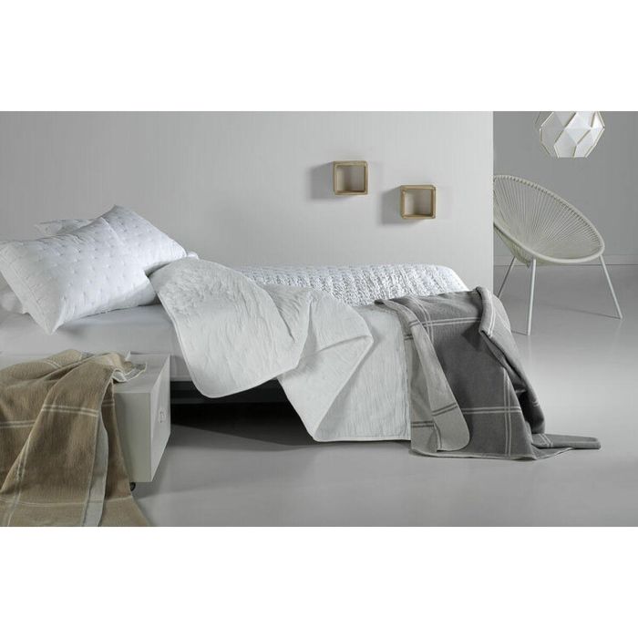 Colcha Pierre Cardin DOTS Blanco Cama de 135 (3 Piezas) 2 Colcha Pierre Cardin DOTS Blanco Cama de 135 (3 Piezas) 2