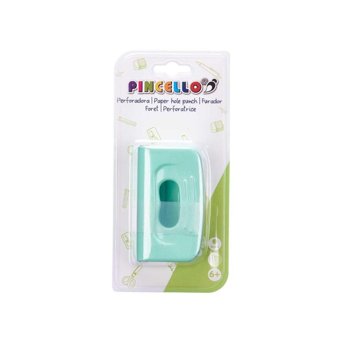 Perforadora Pincello Surtidos Colores 10.2x21.2x4.3 cm - Morado, Rosa, Verde (24 Unidades) 2 Perforadora Pincello Surtidos Colores 10.2x21.2x4.3 cm - Morado, Rosa, Verde (24 Unidades) 2
