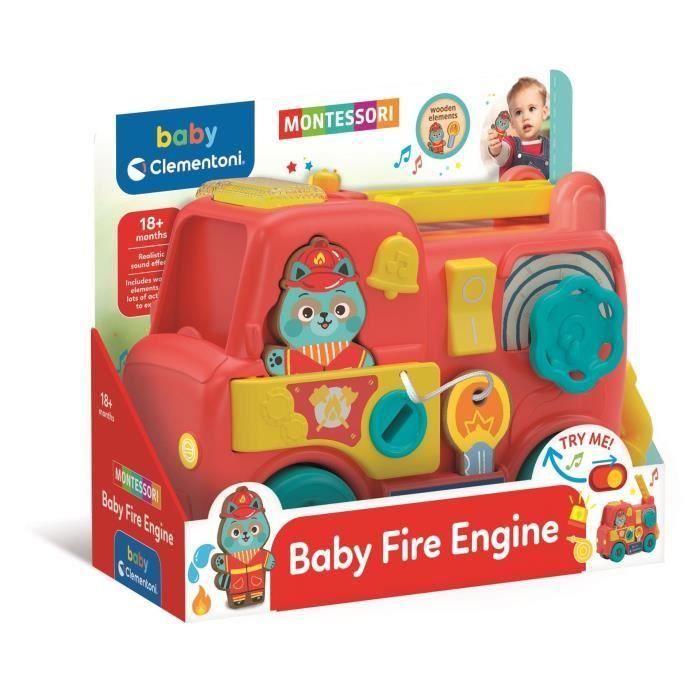 CLEMENTONI - El camión de bomberos - Montessori 5 CLEMENTONI - El camión de bomberos - Montessori 5