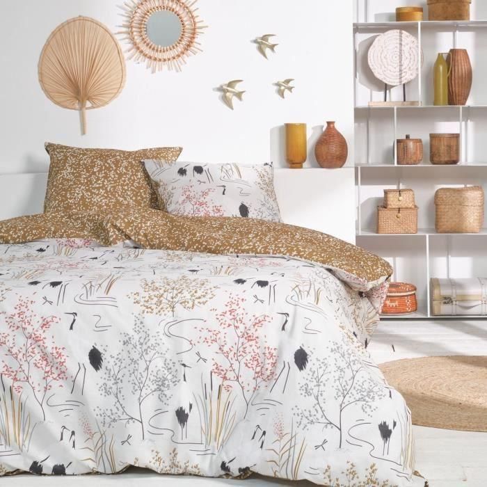 Juego de cama doble - TODAY - Sunshine 14,44 - 220 x 240 cm - 100% Algodón estampado Juego de cama doble - TODAY - Sunshine 14,44 - 220 x 240 cm - 100% Algodón estampado