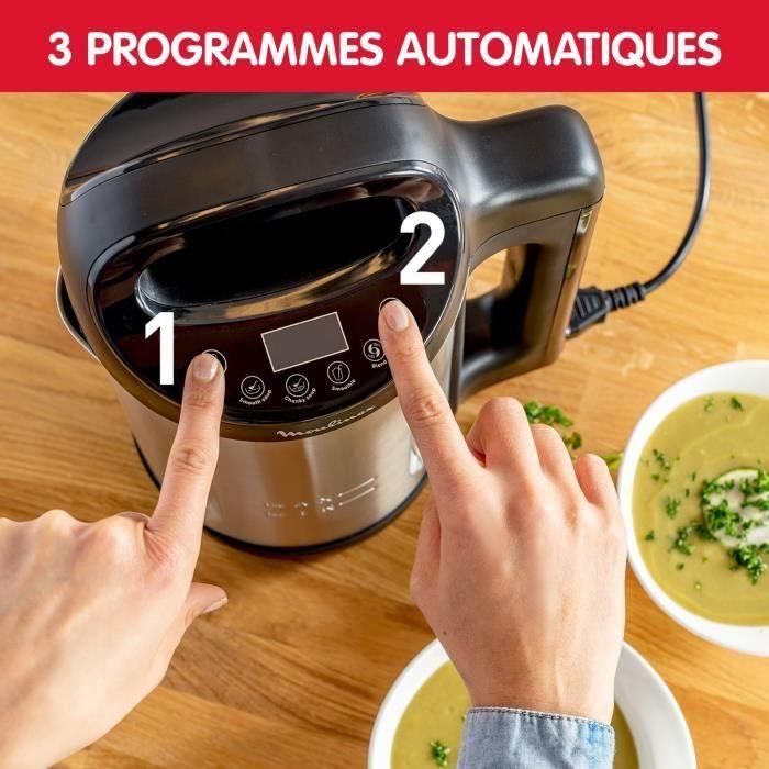 MOULINEX YY4301FG MEZCLADOR DE CALEFACCIÓN MI SOPA DIARIA Batido, Batido - 1.2 L 2