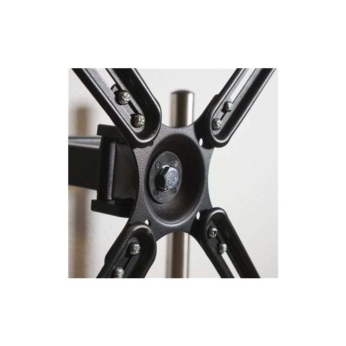 Elbe SM-CLIP Adaptador de Sujeción para Monitores No VESA hasta 27 Pulgadas y 5kg, Compatible con Brazos Soporte 1