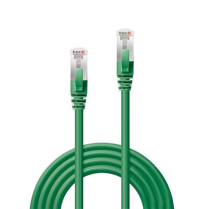 Lindy 15m Cat.6A S/FTP LSZH Cable, Green 1 Lindy 15m Cat.6A S/FTP LSZH Cable, Green 1