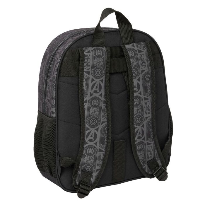 Mochila Escolar The Avengers Vendetta Negro 32 x 38 x 12 cm 2