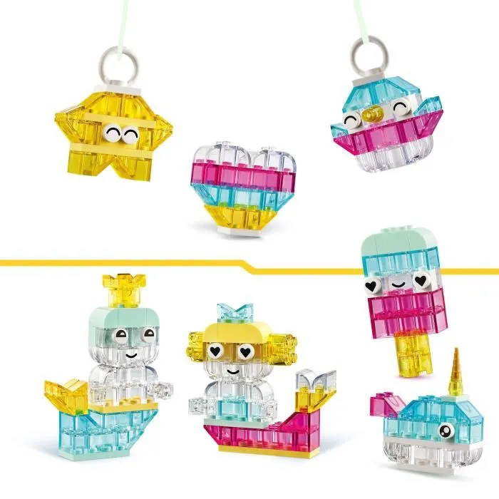 Lego 11040 Caja de Ladrillos Transparente Mágica, Juego de Construcción para Niños y Niñas de 5 Años en Adelante 2