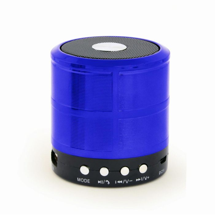 Gembird SPK-BT-08-B altavoz portátil o de fiesta Altavoz monofónico portátil Negro, Azul 3 W Gembird SPK-BT-08-B altavoz portátil o de fiesta Altavoz monofónico portátil Negro, Azul 3 W