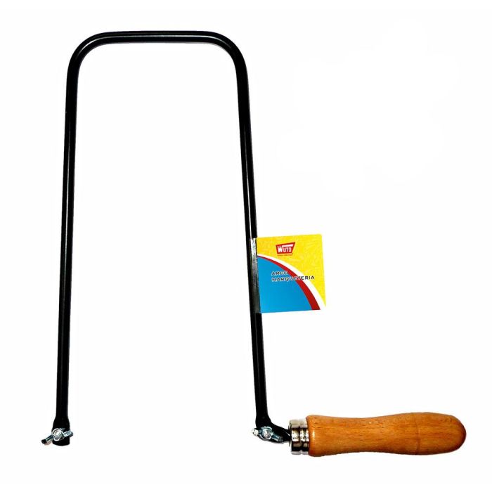 Wuto Arco de Segueta Grande 265 mm de Calado con Mango de Madera Wuto Arco de Segueta Grande 265 mm de Calado con Mango de Madera