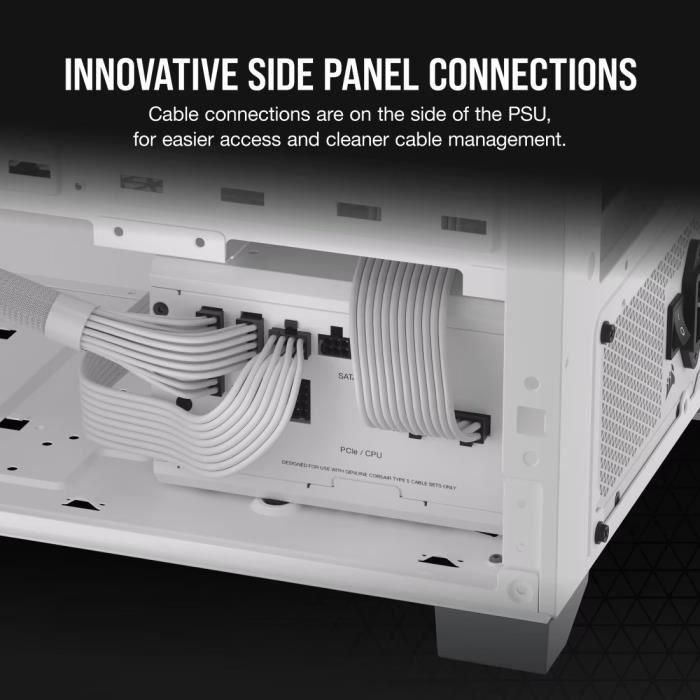 CORSAIR CP-9020273-EU Fuente de Alimentación RMx Shift Series RM750x para PC, 80 PLUS Gold, Color Blanco 2 CORSAIR CP-9020273-EU Fuente de Alimentación RMx Shift Series RM750x para PC, 80 PLUS Gold, Color Blanco 2