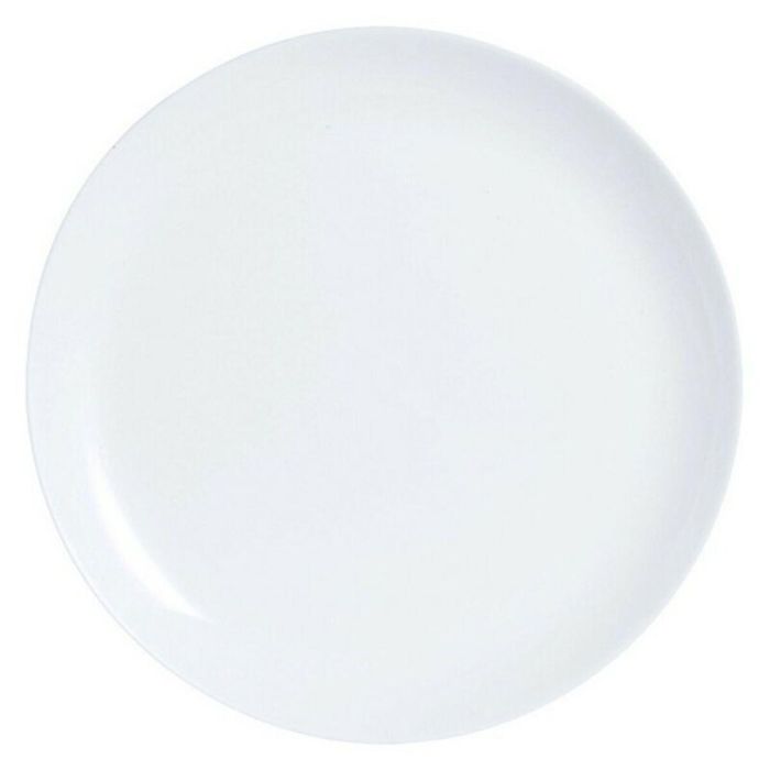 Set de Platos Luminarc Diwali 6 pcs Blanco Vidrio 1