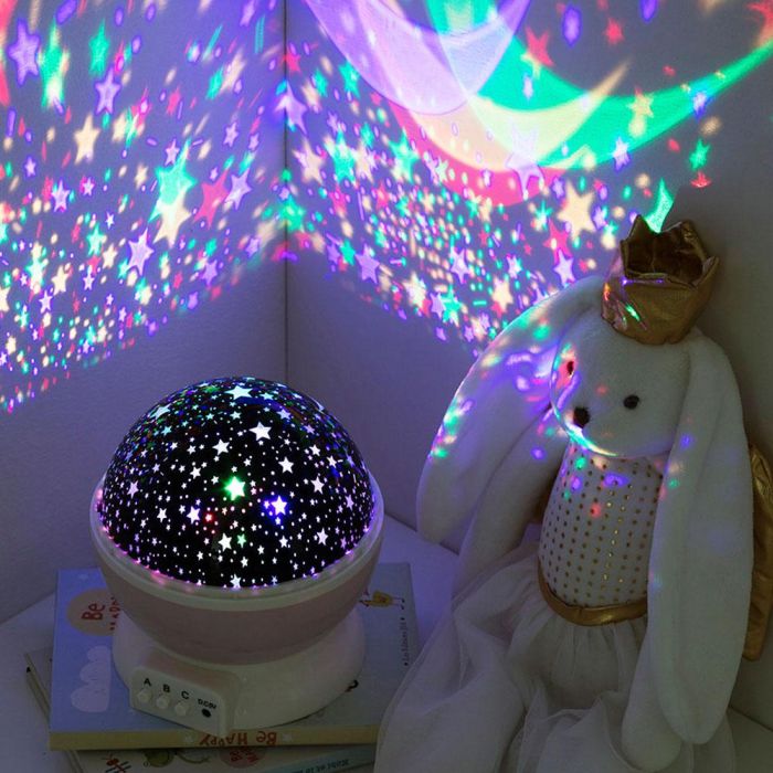 Atmosphera For Kids Luz nocturna decorativa led proyección estrellas, modelo Proyección estrellas 5 Atmosphera For Kids Luz nocturna decorativa led proyección estrellas, modelo Proyección estrellas 5