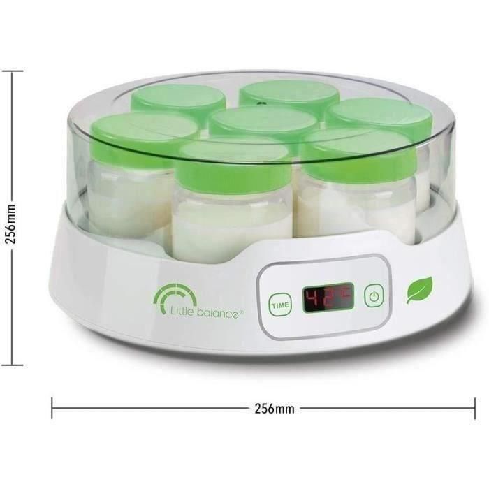 Yogurtera - LITTLE BALANCE - Digital - 7 recipientes + 6 recipientes adicionales 3 Yogurtera - LITTLE BALANCE - Digital - 7 recipientes + 6 recipientes adicionales 3