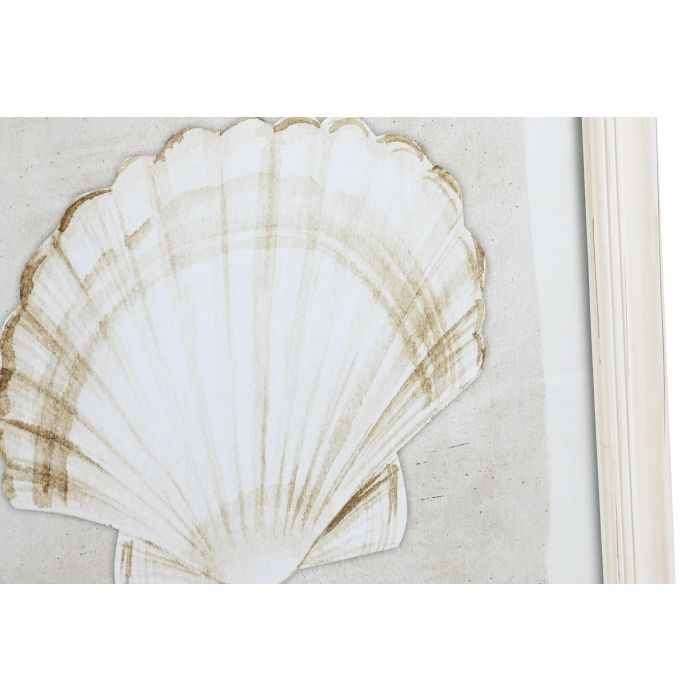 Cuadro Mediterraneo DKD Home Decor Beige 2 x 50 x 40 cm (4 Unidades) 2